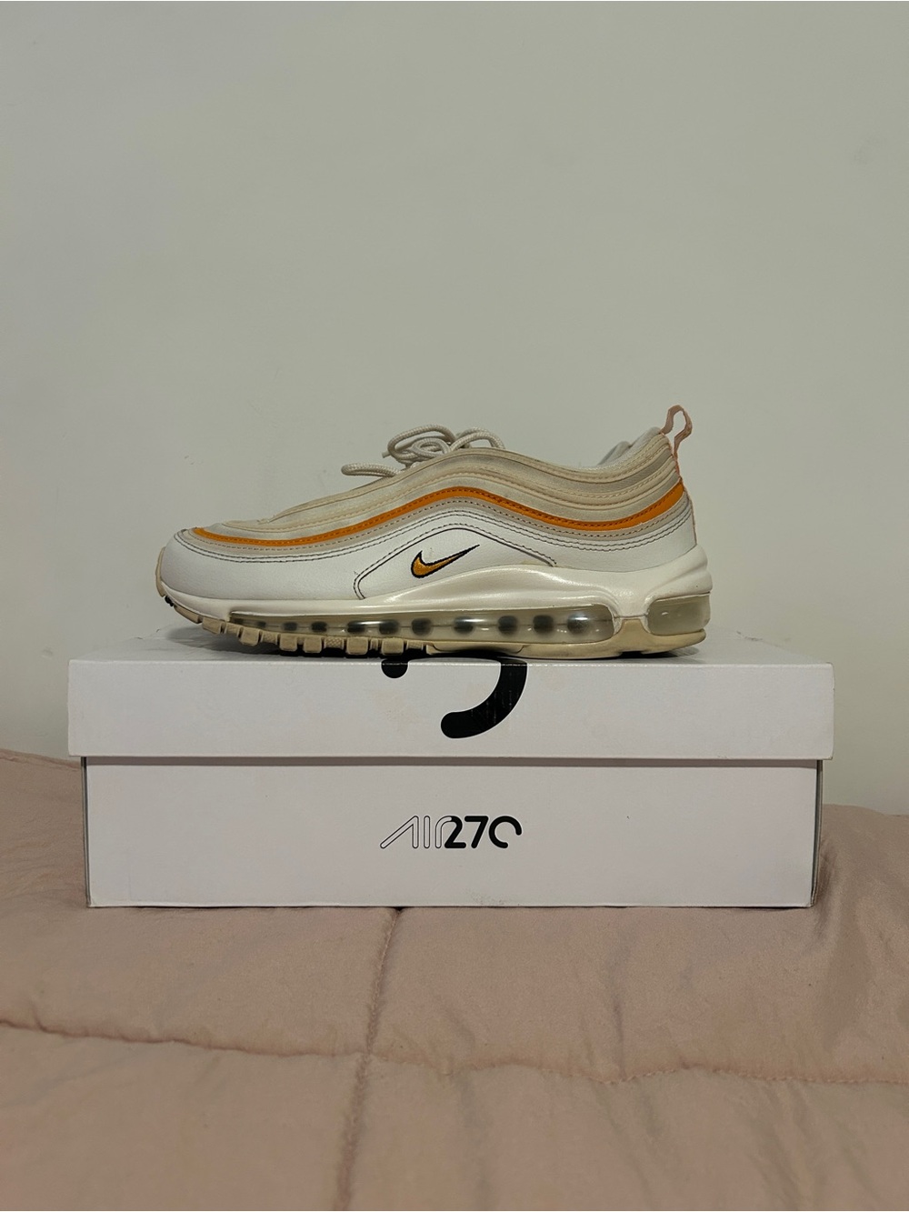 Nike Women's Air Max 97 Phantom / Light Curry.